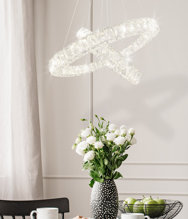 투링 크리스탈 식탁등 펜던트조명 50W