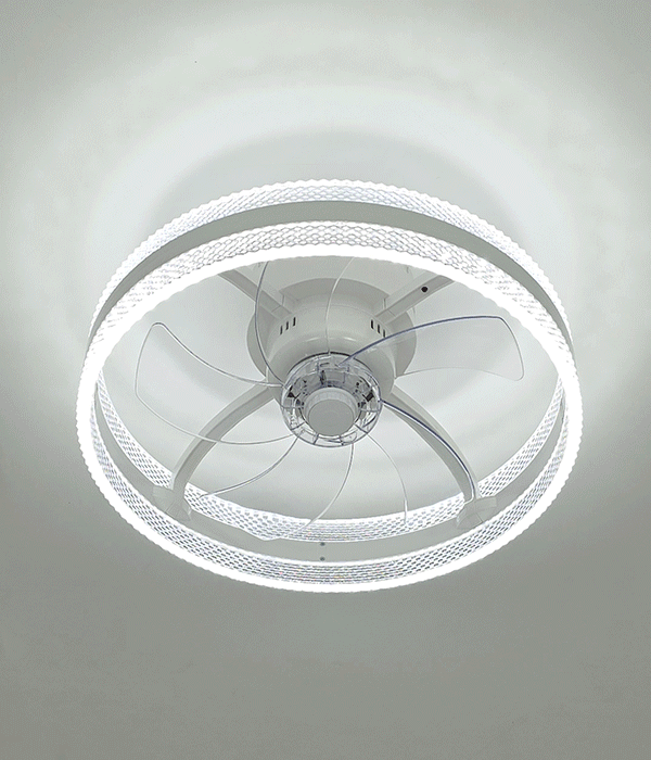 벨리 회전형 색변환 선풍기 리모컨 방등 화이트(LED 30W)