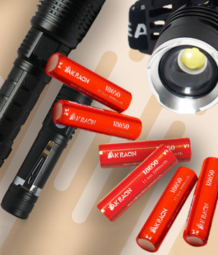 18650 리튬이온 배터리, 랜턴 배터리