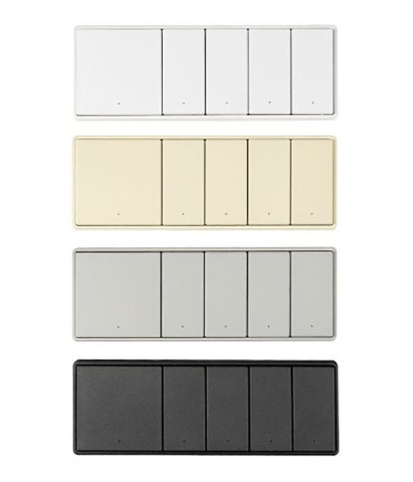 W 파츠 스위치_3구 5회로 (3로 선택 가능)