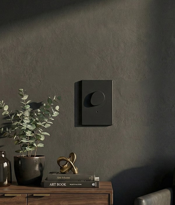 W 조약돌 스위치 LED 디밍 디머 스위치 통합형 밝기조절 조광기